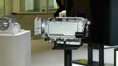 Le C15 de Horse Powertrain lors d'une conférence à l'IAA.