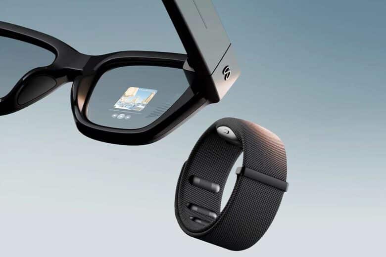 Le Meta ray ban Display et leur bracelet.