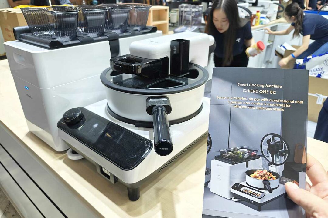 Le robot de cuisine de Tineco.