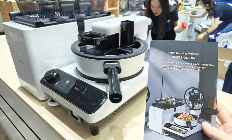 Le robot de cuisine de Tineco.