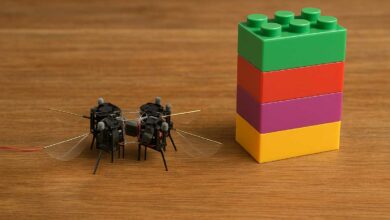Un robot minuscule.