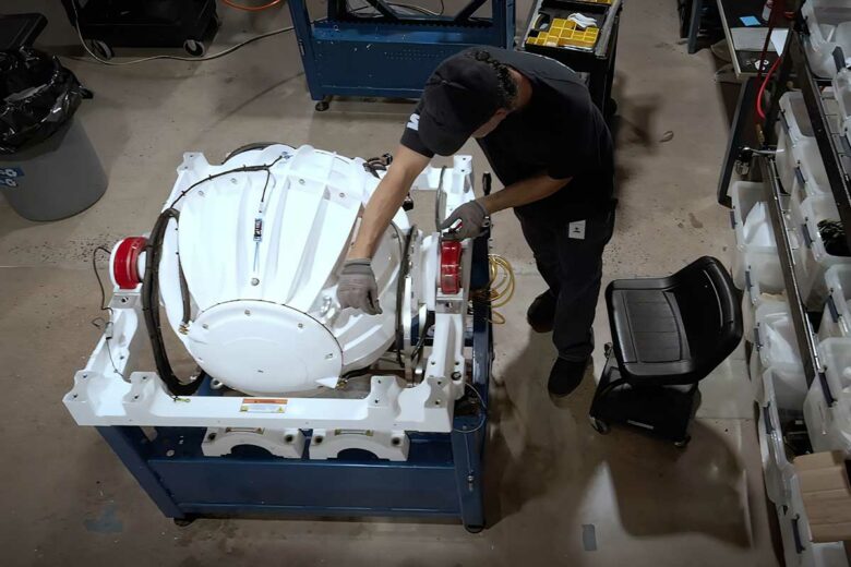 Un gyrostabilisateur Seakeeper.