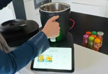 Une démonstration d'un Thermomix.