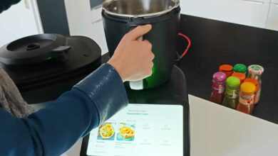 Une démonstration d'un Thermomix.