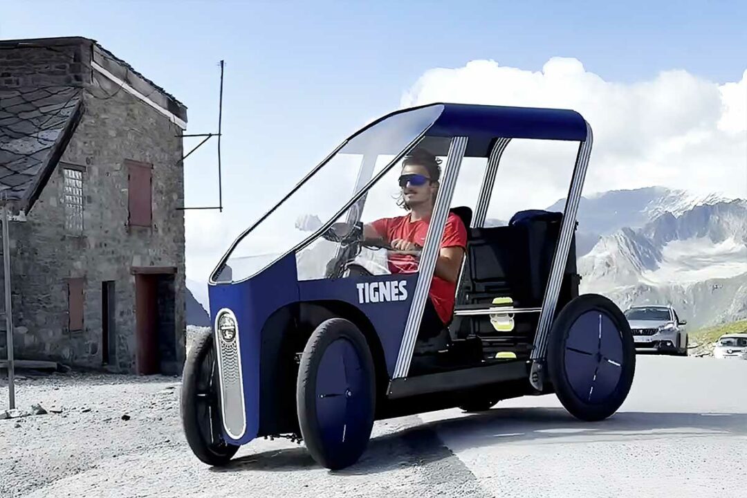 Le quadriporteur e-roe.