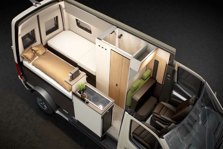 Modélisation de l'intérieur du Habiton.