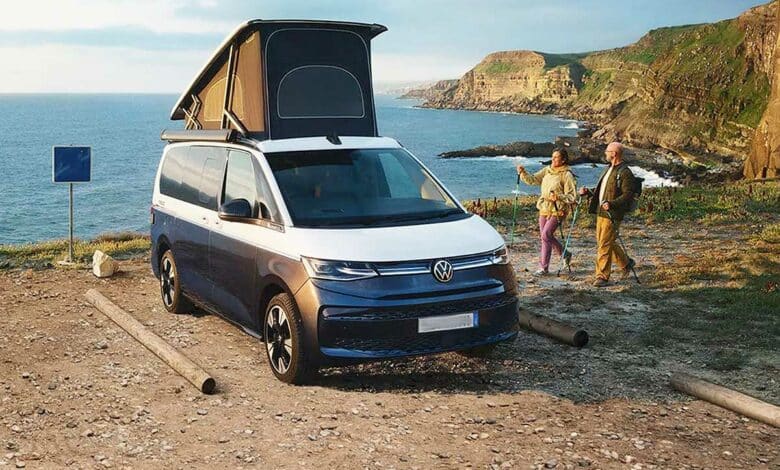Un van California.