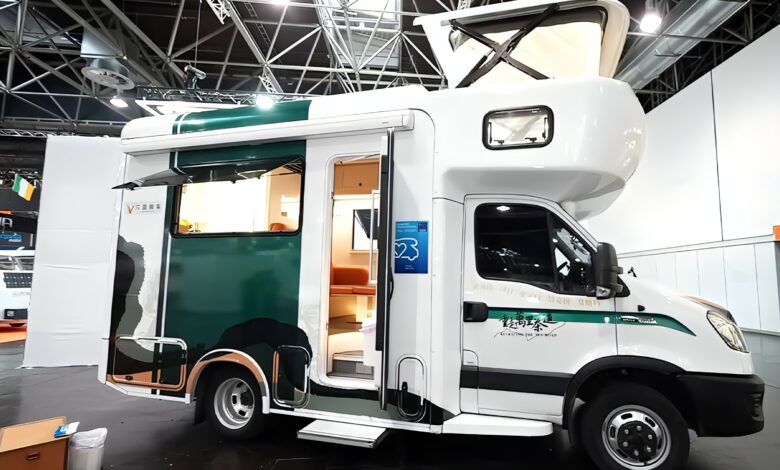 Le Van Gogh RV présenté au salon de Düsseldorf.