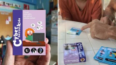 Un jeu de cartes contre le cyberharcèlement.