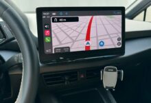 L'application waze indique un embouteillage.