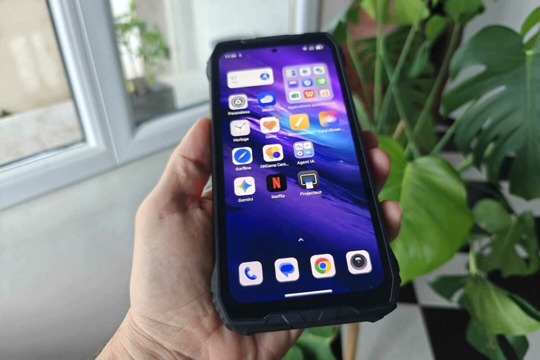Blackview XPLORE 2 Projecteur Téléphone robuste 5G AI avec écran AMOLED 3,2K.