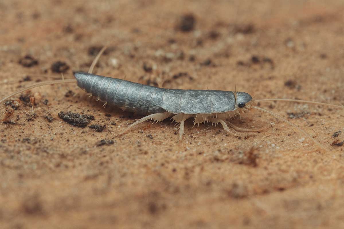 Un poisson d'argent ou Lepisme.