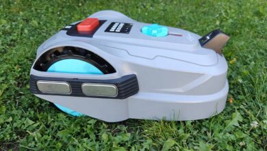 Yardcare M800Plus robot tondeuse sans fil périphérique, 800 m², positionnement GPS + vision IA, tondeuse robot sans câble, mode de tonte en U, détection de 150 obstacles, recharge automatique, app.