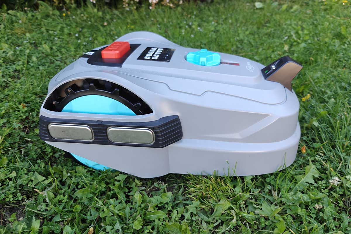 Yardcare M800Plus robot tondeuse sans fil périphérique, 800 m², positionnement GPS + vision IA, tondeuse robot sans câble, mode de tonte en U, détection de 150 obstacles, recharge automatique, app.