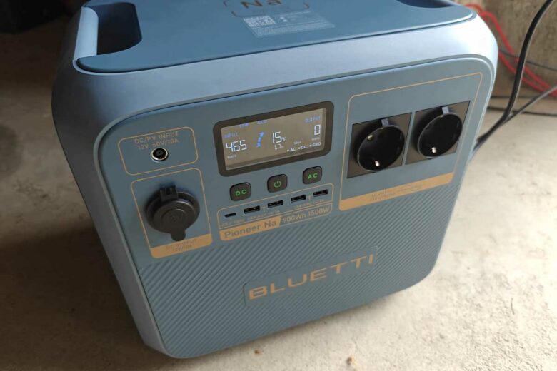 La première recharge.