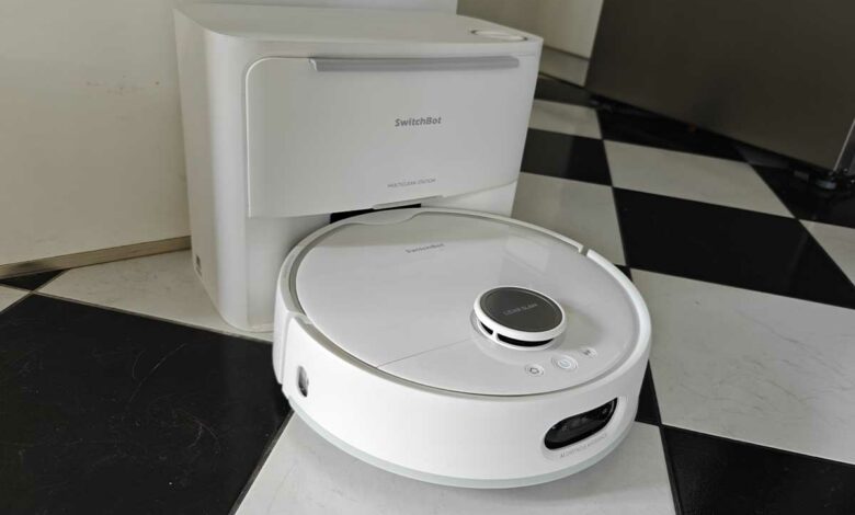 SwitchBot Aspirateur Robot Laveur S20