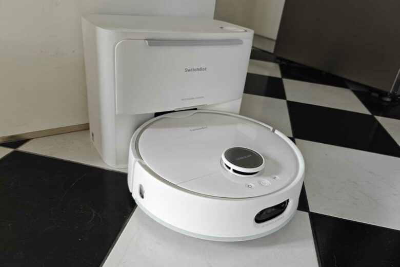 SwitchBot Aspirateur Robot Laveur S20