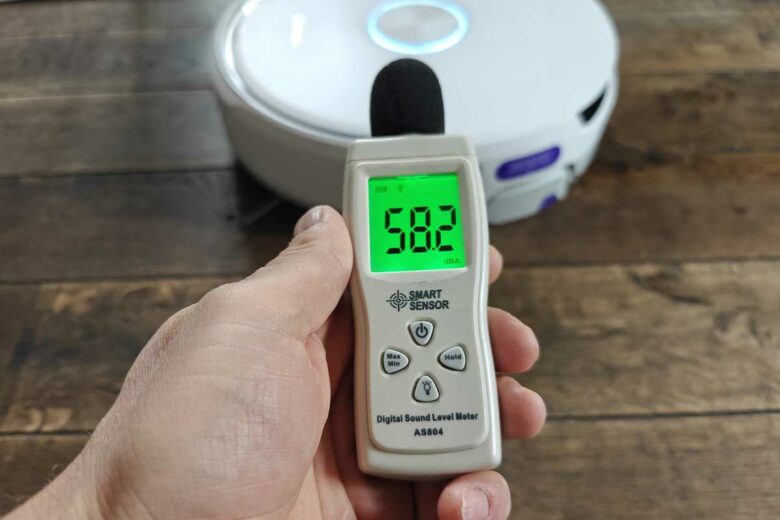 Un aspirateur qui ne dépasse pas les 60 dB.