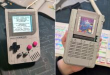 Une réplique de Game Boy en Lego qui fonctionne.