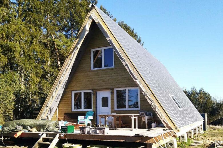 Une jolie maison en A.