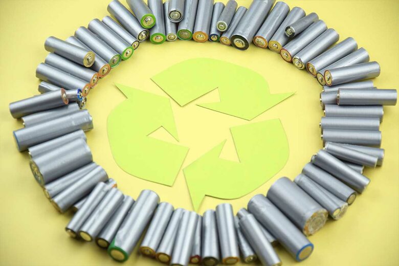 Des batteries recyclables.