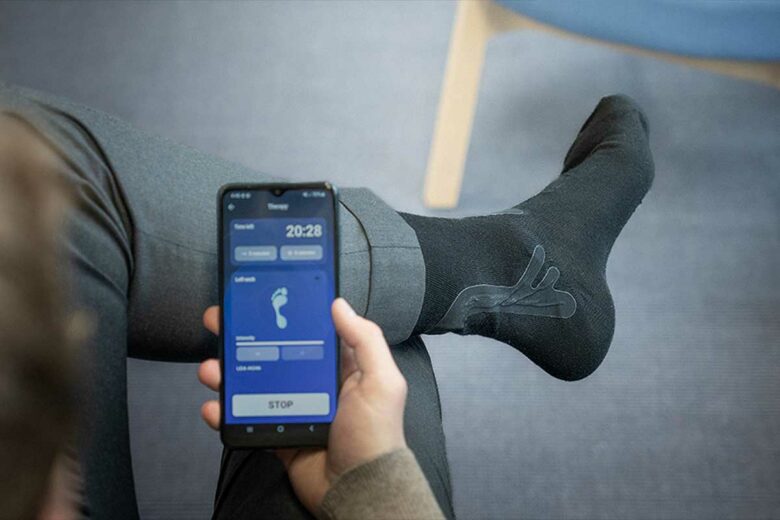 Une application pour piloter ses chaussettes.