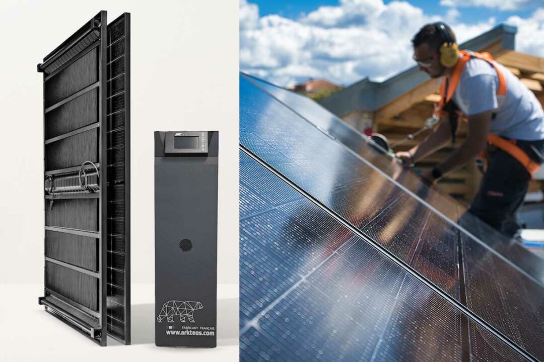 Un système pour le chauffage solarothermique.