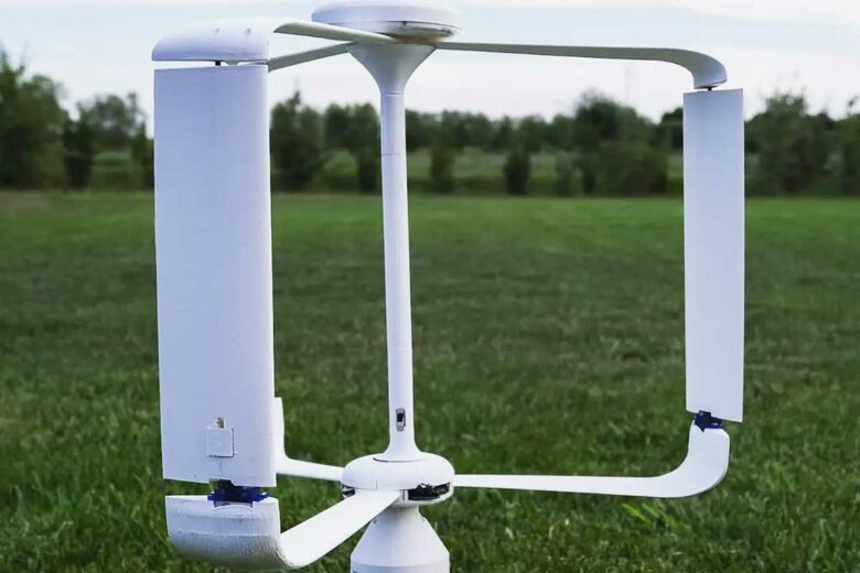 Une éolienne domestique.
