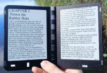 La liseuse Diptyx et son double écran.