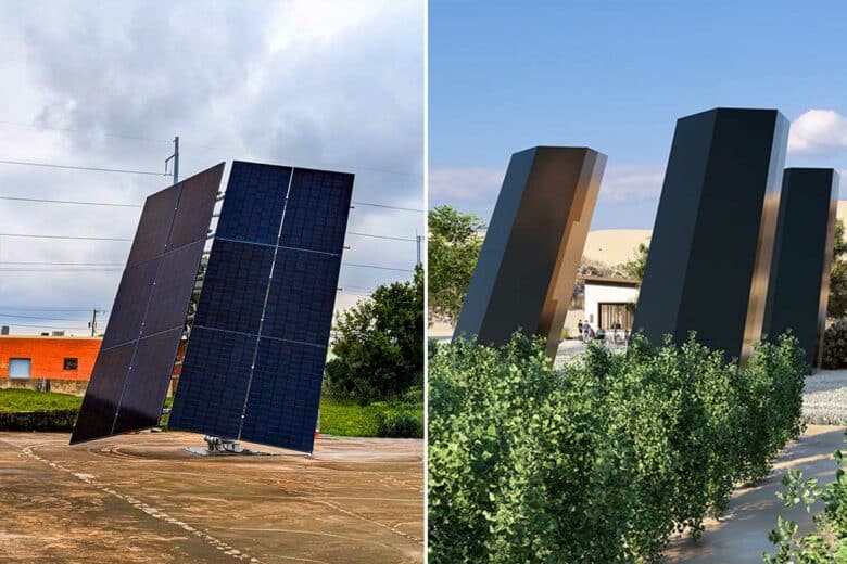 Des tours d'installation pour panneaux solaires.