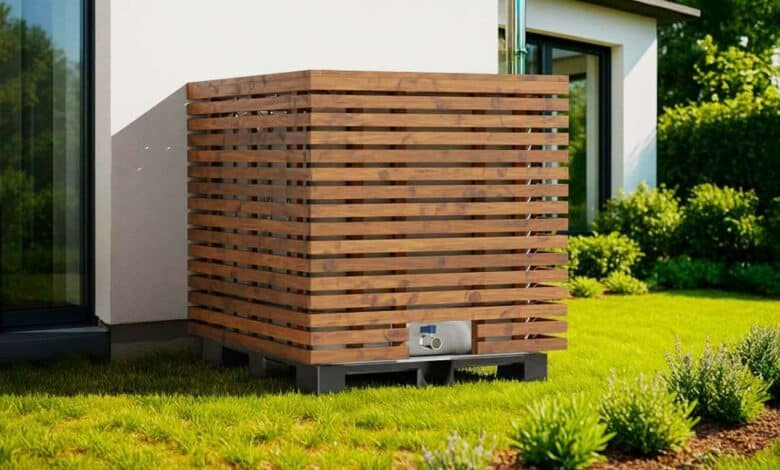 Un récupérateur d'eau de pluie design.