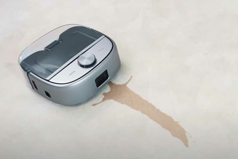 Un robot capable de nettoyer la moquette.