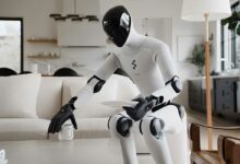 Le robot humanoïde Figure 03 qui fait du rangement.