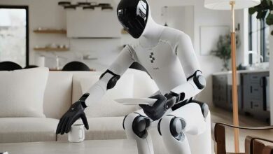 Le robot humanoïde Figure 03 qui fait du rangement.