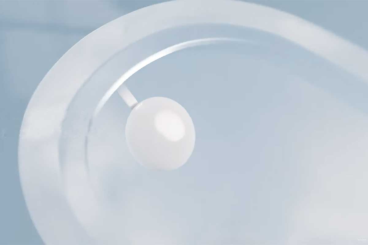 Le dispositif U Scan dans des toilettes.