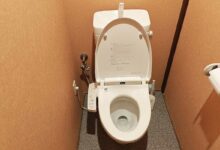 Un WC japonais traditionnel.