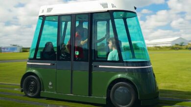 Une capsule Urbanloop de dernière génération.