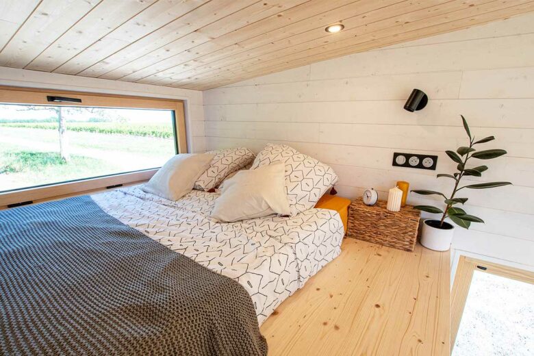 L'espace couchage parental.