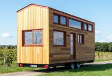 Le dernier modèle de tiny house fabriqué par Baluchon.