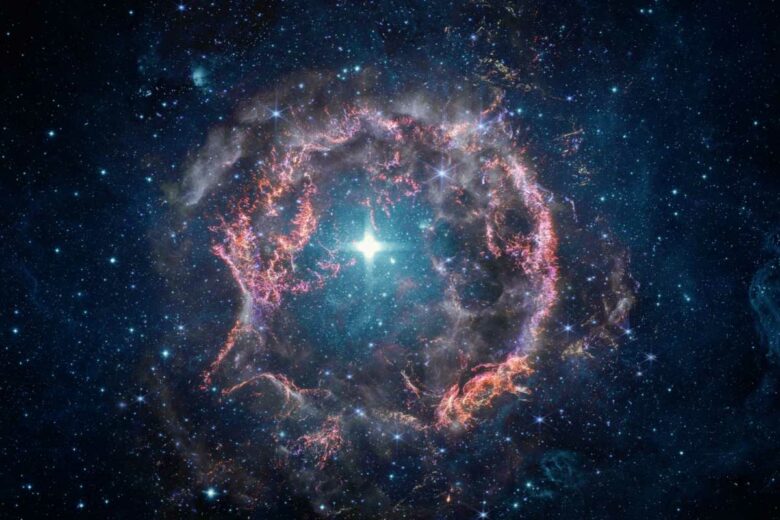 Une galaxie dans l'Univers lointain.