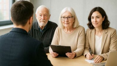 Recrutement d'un candidat par un jury composé de résidents d'EHPAD.