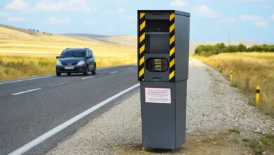 Un radar pour flasher les excès de vitesse.