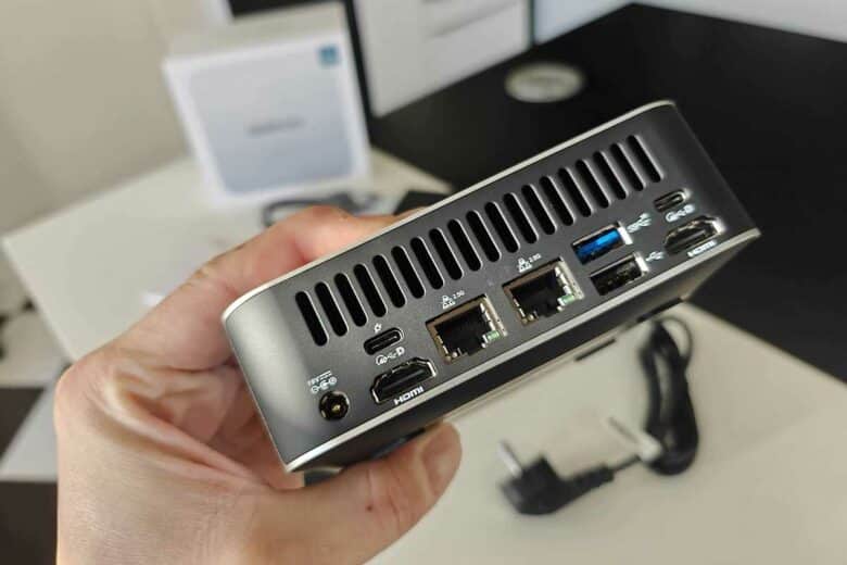 Une connectivité généreuse.