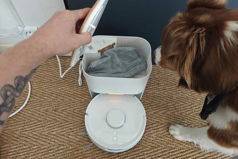 SwitchBot Robot aspirateur K11+