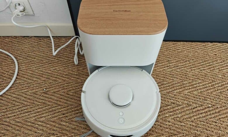 SwitchBot Robot aspirateur K11+