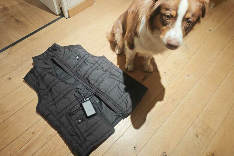 Une veste chauffante n'est pas toujours esthétique.