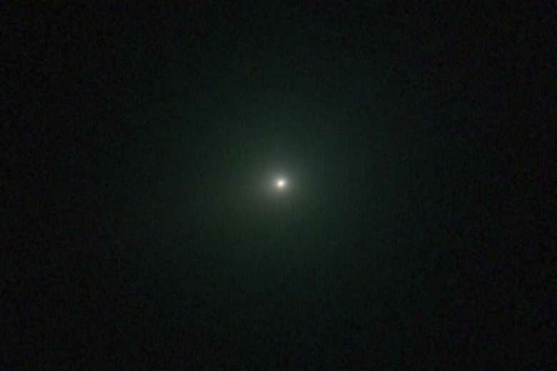 Une image de 3I/Atlas.