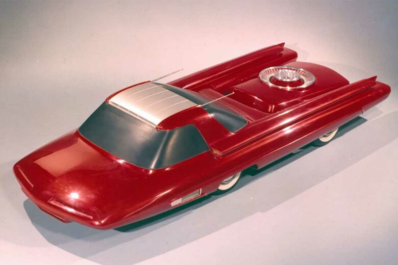 La Ford Nucleon en maquette.