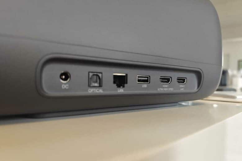 Une connectique généreuse.