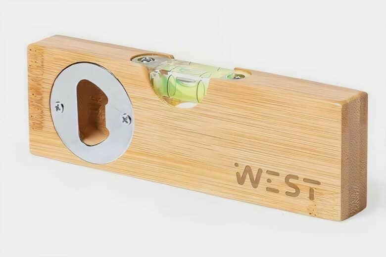 Niveau ouvre-bouteille personnalisé Nudok